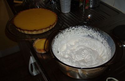 La tarte au citron meringuée