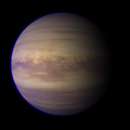 Gliese 581 c version Super-Venus