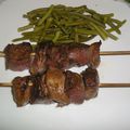 brochettes de canard sauce soja