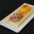 Crème brulée au potiron sur pain de Gênes au safran + concours mixeur Braun