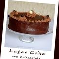 Layer Cake aux 2 chocolats