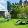 Cars Swallowed by Grass at CMP Block in Taiwan