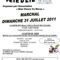 Fête d' Eté le 31 JUILLET