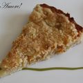 Tarte aux pommes façon crumble - Crostata crumble alle mele