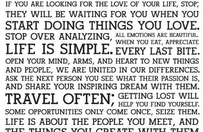 The Holstee Manifesto