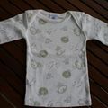 Tee shirt Petit Bateau 12 mois