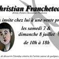 Christian Francheteau expose chez lui !