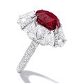 An Important Ruby and Diamond Ring