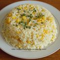 Salade de riz maïs à la mayonnaise