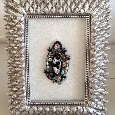 Cadre Médaillon Sultane