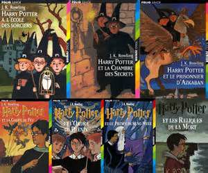 Harry Potter tomes 1 à 4