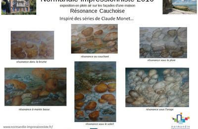 Une exposition Normandie Impressionniste 2016 aux Grandes Dalles...