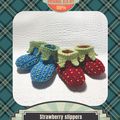 Strawberry slippers