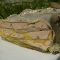 Terrine de foie gras aux topinambours