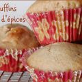 Muffins genre pain d'épices, sans gluten et sans lactose