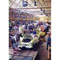 Photos de l'usine de fabrication d'Abingdon pour healey et MG