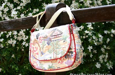 Mon sac à main "Inspiration printemps japonais"