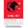 place de la République à Paris à 15 heures - la marche pour la PAIX