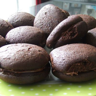 Whoopies tout chocolat