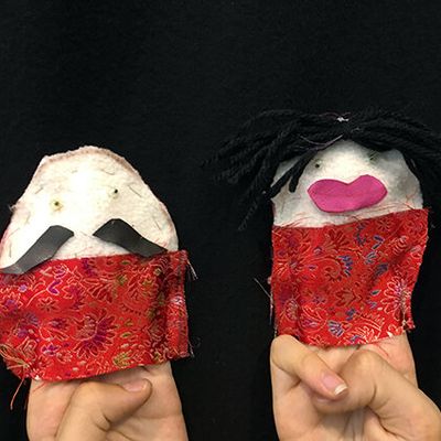 Atelier de septembre...Marionnette à doigt