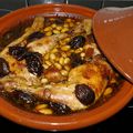 Tajine Poulet Pruneaux Amandes