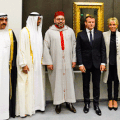 جلالة الملك يحضر حفل افتتاح متحف "اللوفر أبو ظبي