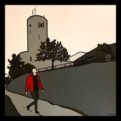 Tour de la Bâtiaz   Martigny Suisse. 