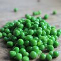 Mousse de petit pois à la menthe