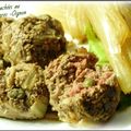 ღ " Miam " Boulettes de Bœufs au Céleri - Câpres et oignon