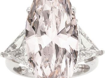 Fancy Light Pink Diamond Ring Brings $358,500 as Top Lot in $5+ Million Fine Jewelry Event