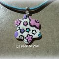 Pendentif et Bo "Neige en couleurs"