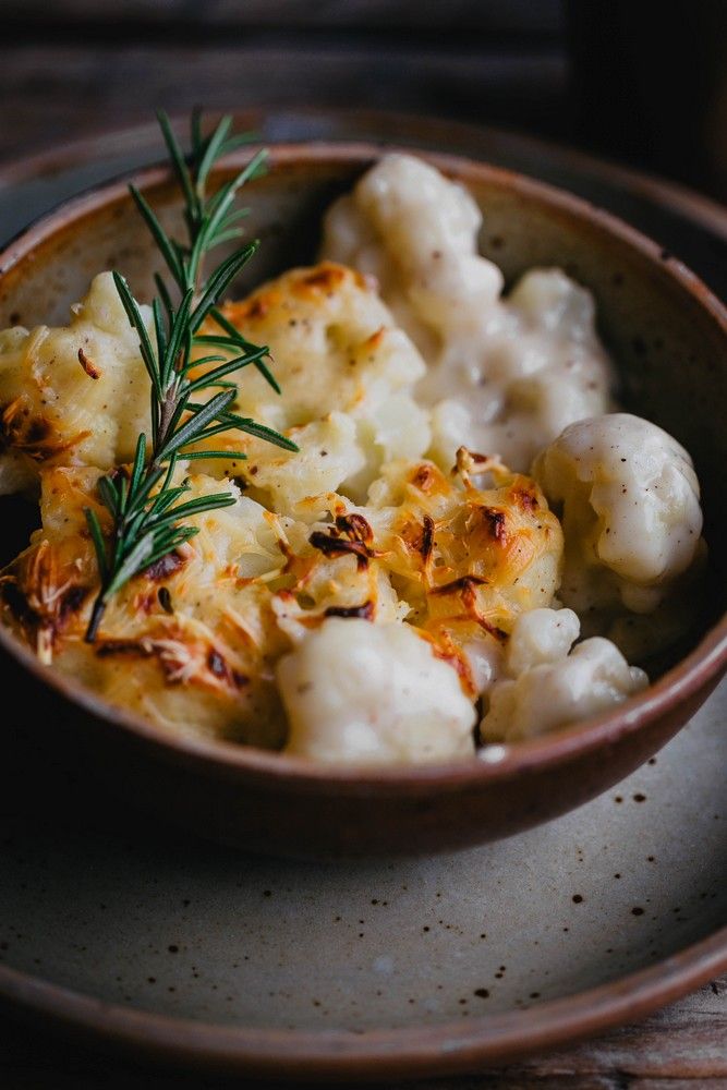 chou fleur, béchamel, facile, noix de muscade, recette hiver, gratin de légumes, plat réconfortant, au four