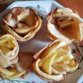 Cuisine des restes : pomme en rosette