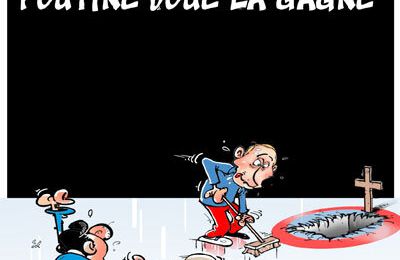 La paire Ianoukovitch-Poutine joue la gagne - par Dilem - 21 février 2014