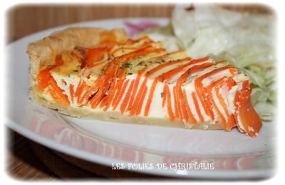 Tarte spirale carottes