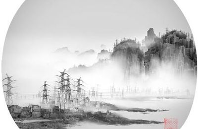 Yang Yongliang, Phantom Landscape (Paysage Fantôme) @ Rencontre d'Arles, Prix de la Découverte 