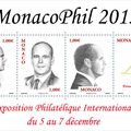 Nouveauté TIMBRE-POSTE Monaco - MONACOPHIL 2013