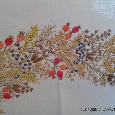 Ne cherchez pas la perfection ! : broderie traditionnelle