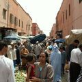 Suite et fin des terrasses et rues de Marrakech