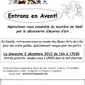 Pour entrer dans l'Avent, une sortie familiale au muséee!!!!