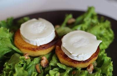 Salade pomme chèvre