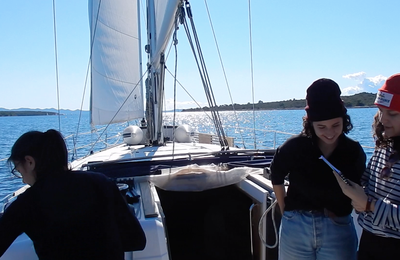 De Trogir à Vela Garska (Hvar) - Dimanche 18 octobre 2020 - Training cruise, from Trogir to Vela Garska (Hvar)