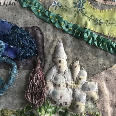 Les habitants du bocage, grande toile