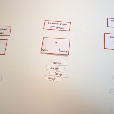 Infinitif et groupe du verbe.