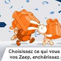 Prizee et les enchères de la vitrine !