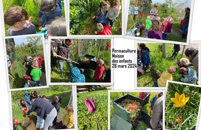 Atelier permaculture 3-6 ans mars 2024