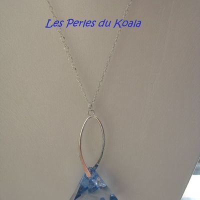 COLLIER DIAM"S BLEU