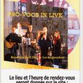 SOIREE PRO-VOCS A LA BRADERIE DE LILLE