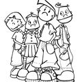 Histoire de bambins - dessins à l'encre de chine