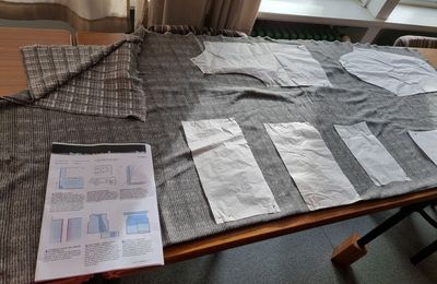 ATELIER COUTURE - Mon nouveau projet, un blouson pour le printemps